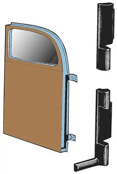 Bob Drake Reproduction Weatherstrip Seals – Individual Position Set (11A-7620456/7) 1