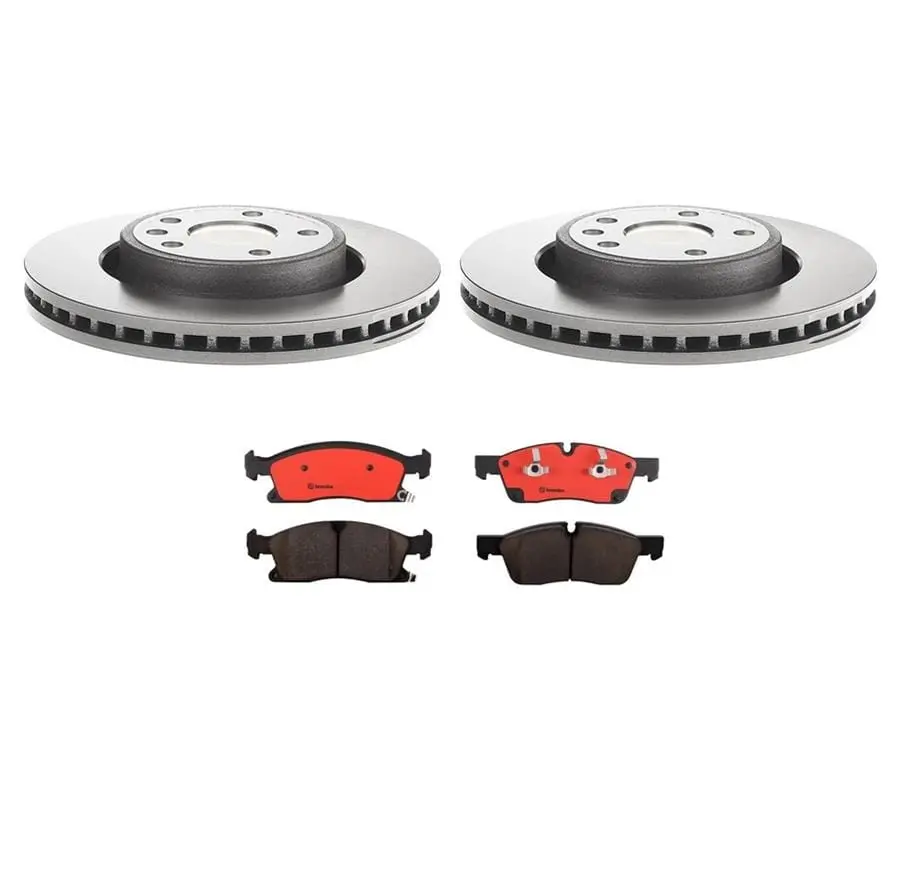 Brembo Kt00990 Front Disc Brake Pad And Rotor Combo Kit 1