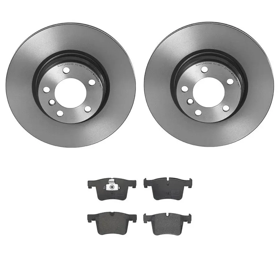 Brembo Kt04110 Premium Brake Pad And Rotor Kit 1