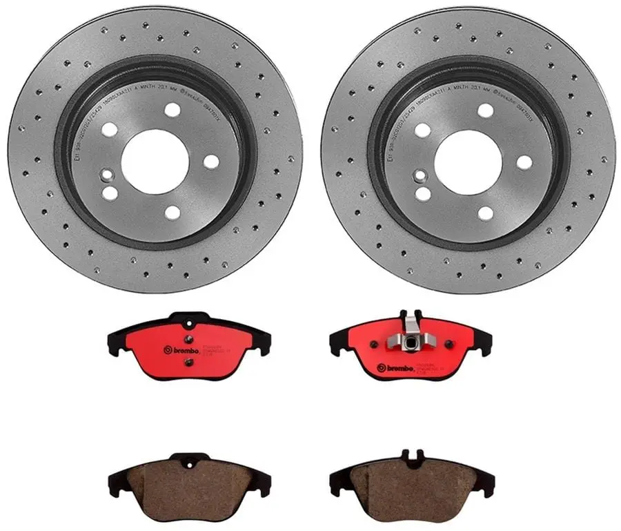 Brembo Ktx Premium Brake Kit: Pads + Rotors – Application-Specific (Ktx0077) 1