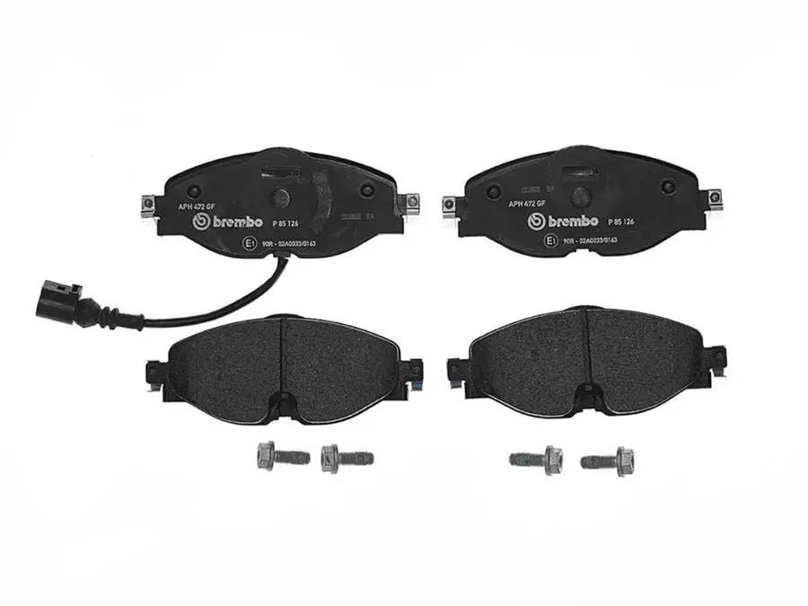 Brembo P85126 Low-Metallic Brake Pads – Quiet & Durable 1