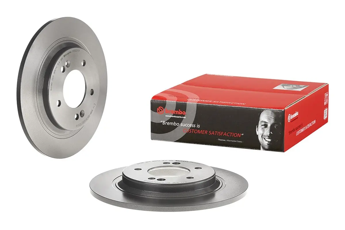 Brembo 08.D220.11 Uv-Coated Performance Brake Rotors 1