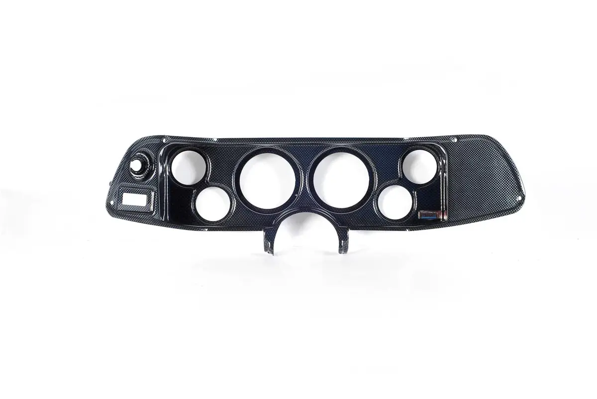 Classic Thunder Road Instrument Panel – Custom Dash With Integrated Autometer Gauges For Muscle Cars 1