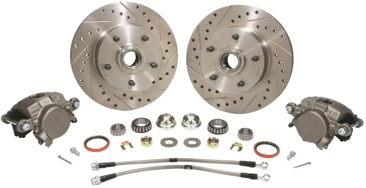 Classic Performance 5557Wbk-D13 Front Big Brake Conversion Kit 1