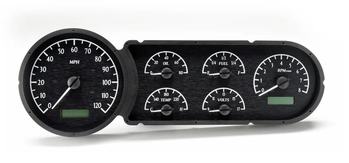 Dakota Digital Vhx Series Digital Gauge Cluster – Vhx-53C-K-W 1