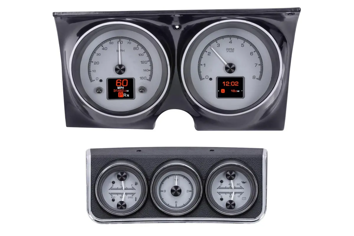 Dakota Digital Hdx Analog Gauge System – Direct-Fit Cluster With Modern Electronics For Classic Vehicles 1