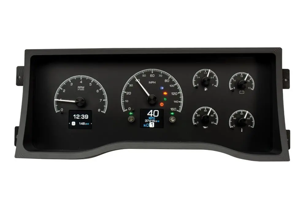 Dakota Digital Hdx Analog Gauge System – Direct-Fit Pu Bundle Hdx-95C-Pu-K 1