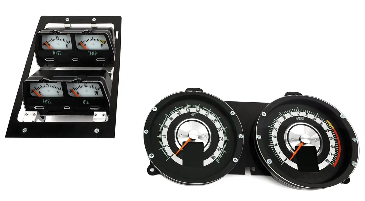 Dakota Digital Rtx Direct-Fit Analog Gauge Cluster – Custom Calibrated (Rtx-68C-Cac) 1