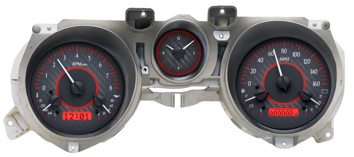 Dakota Digital Vhx-71F-Mus-S-R Analog Gauge Cluster – Direct-Fit 1