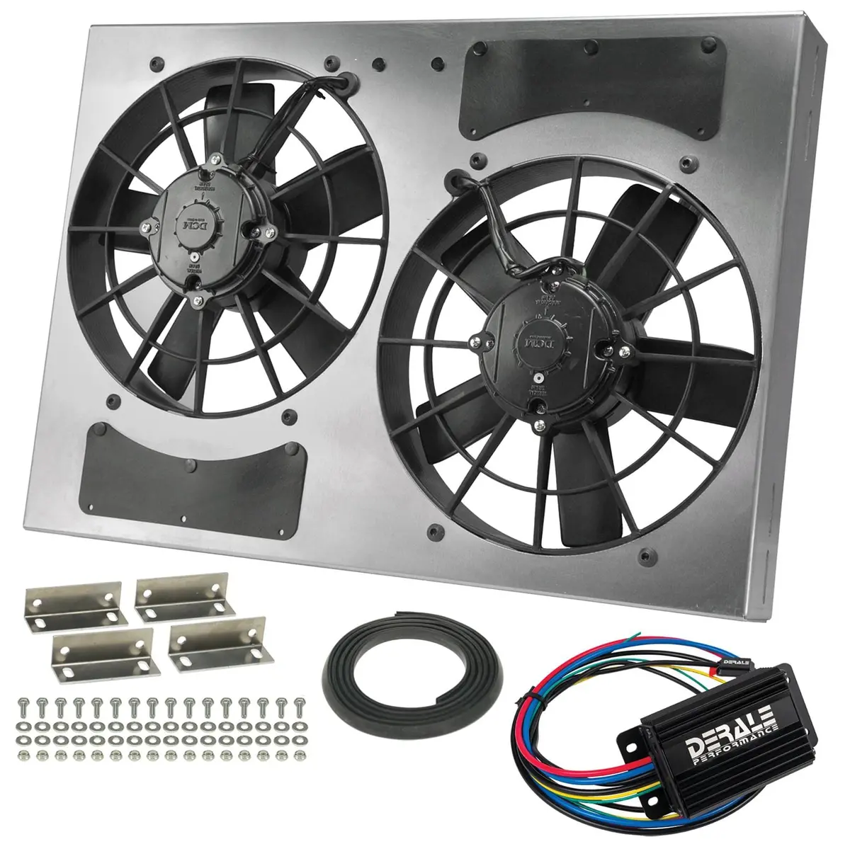 Derale 66833 Pwm-Controlled Electric Cooling Fan Powerpack – Variable-Speed Operation 1