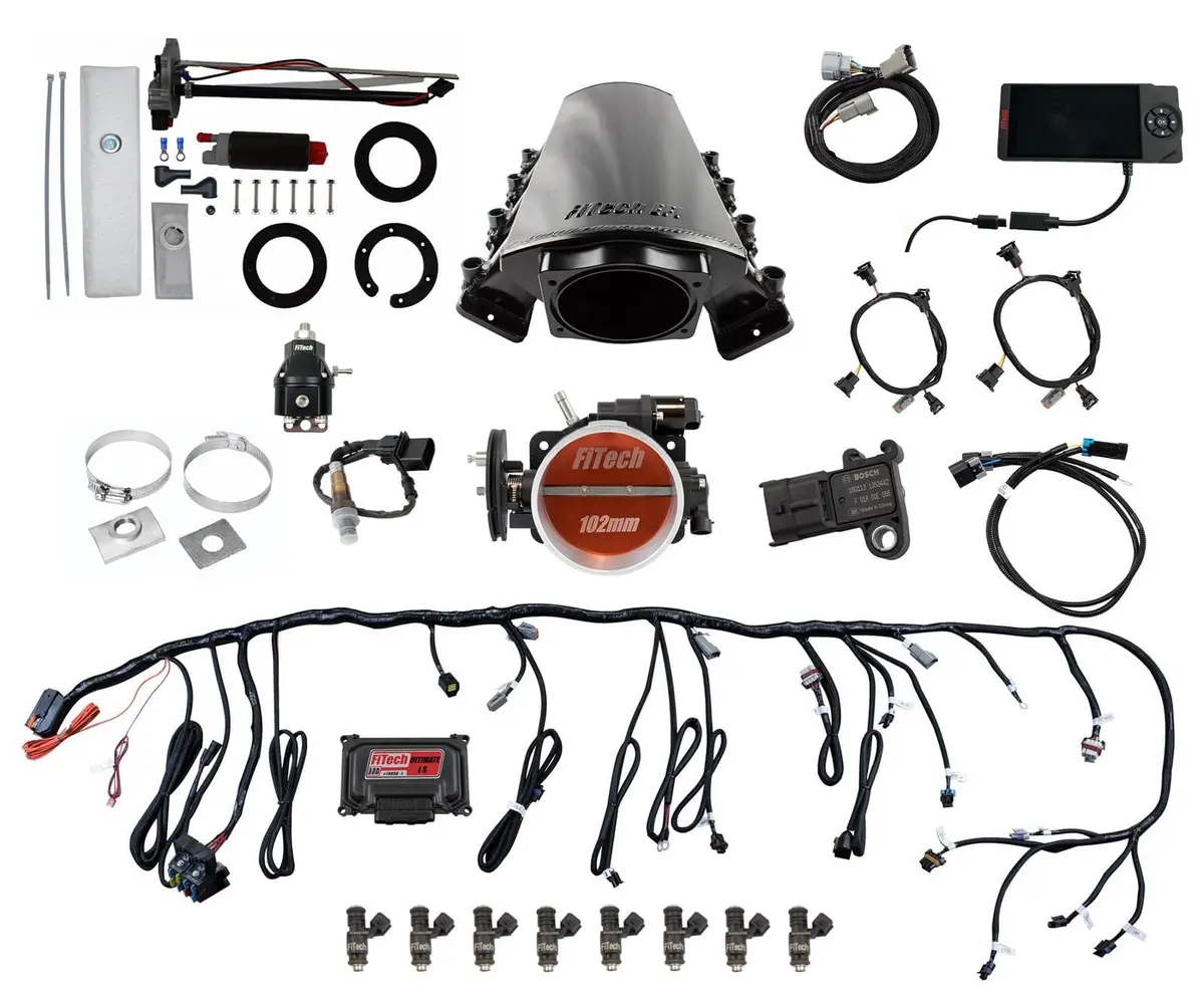 Fitech Ultimate Ls Efi Fuel Injection System – 750 Hp W/ Go Fuel In-Tank Module (76218) 1