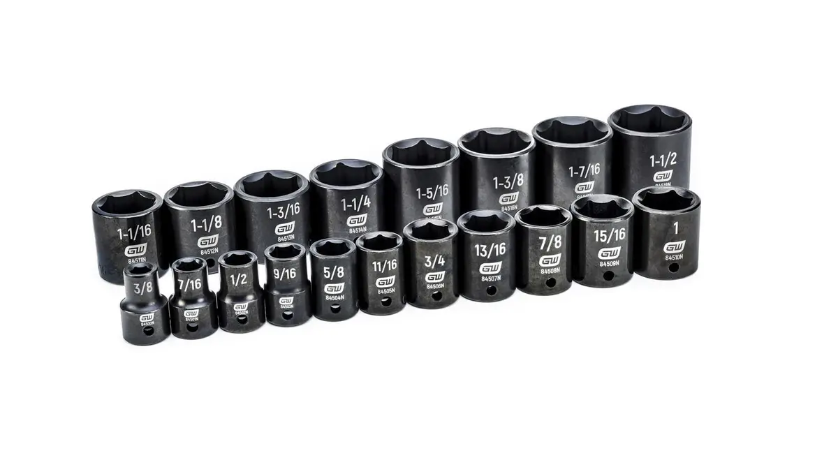 Gearwrench Impact Socket Set – Durable Chrome-Vanadium Collection With Organized Case 1