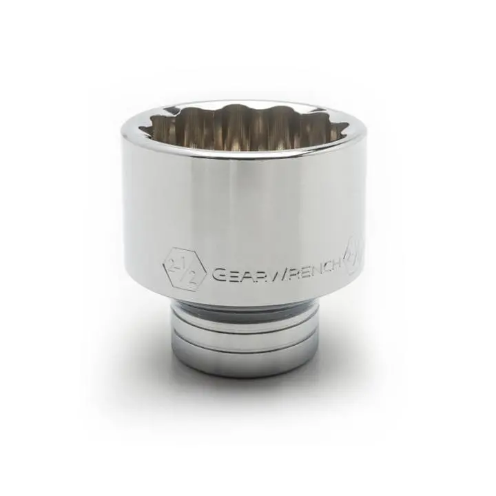 Gearwrench 83421 12-Point Deep Impact Socket For Tight-Space Fastening 1