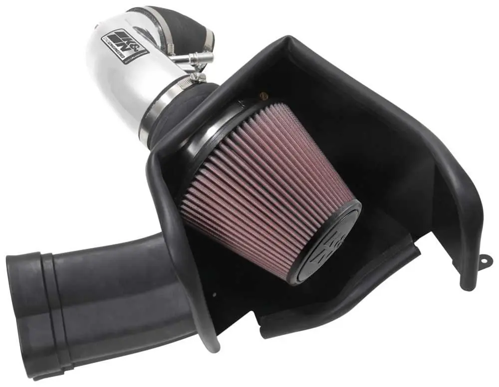 K&N 69-3540Tp Typhoon Cold Air Intake – Aggressive Airflow 1