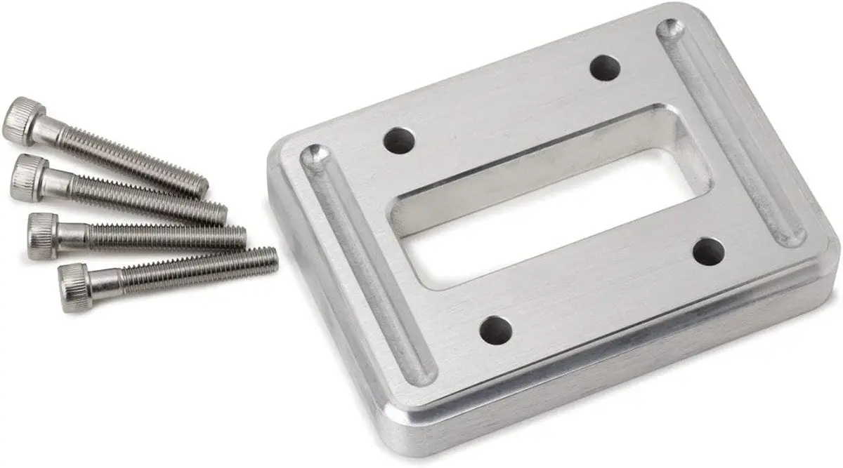 Lk-Gps-6016 Brushed Billet Aluminum 1/2-Inch Floor-Mount Throttle Pedal Spacer 1