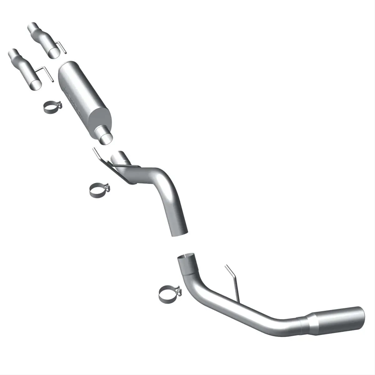 Magnaflow Street Series Cat-Back Exhaust System – Stainless Steel, Model 15000 1