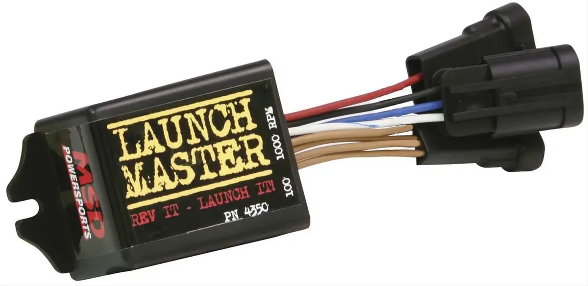 Msd Powersports Launch Control Module – Adjustable Rpm Limit, 4350 1
