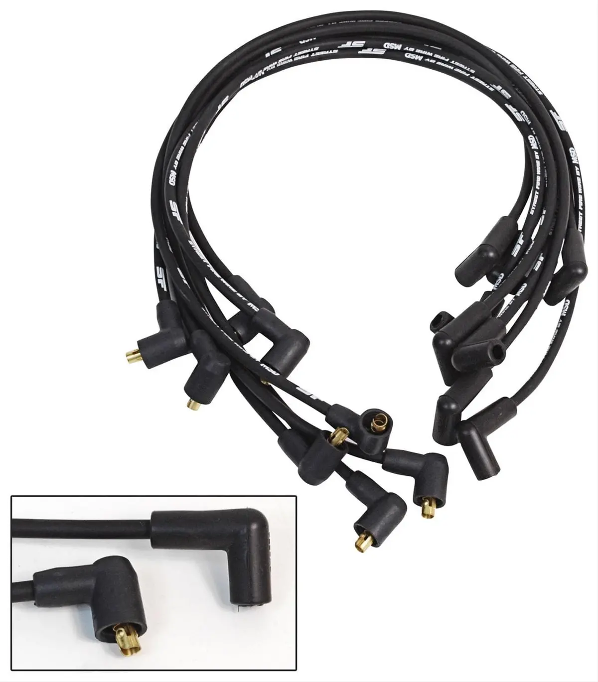 Msd 5565 Street Fire Spark Plug Wire Kit 1