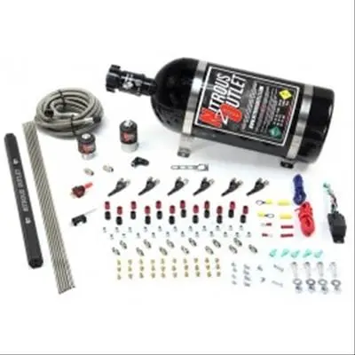 Nitrous Outlet 00-10398-Ds-10 Direct Port Nitrous System Kit 1
