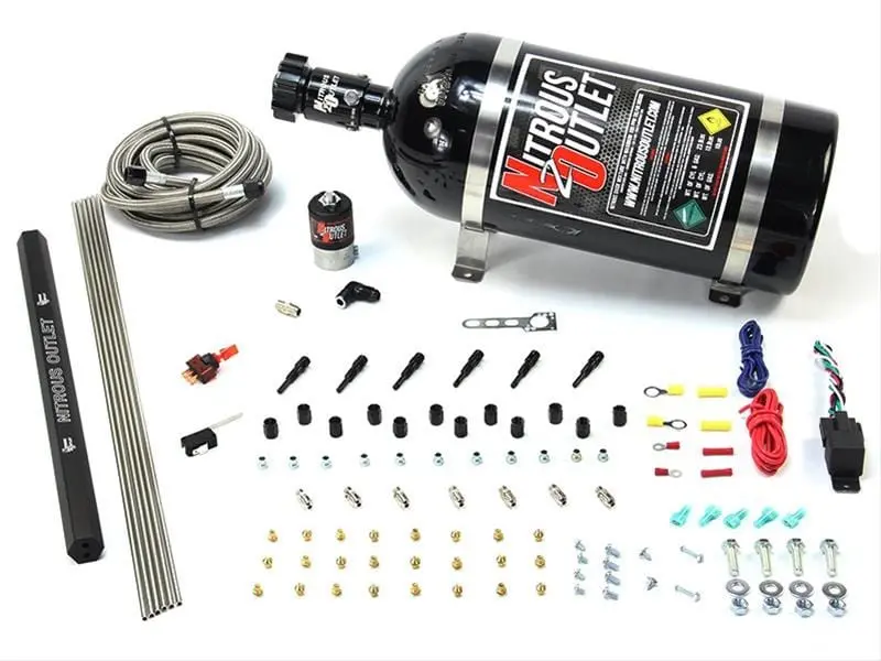 Nitrous Outlet E85-Compatible Nitrous Oxide System – 00-10398-Sbt 1