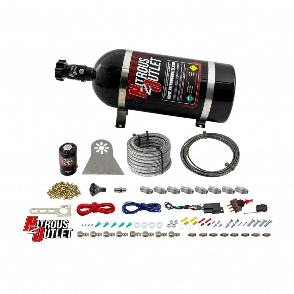 Nitrous Outlet Dry Nitrous System – 00-10481-H-Pf-Dry-10, 10 Lb Capacity 1
