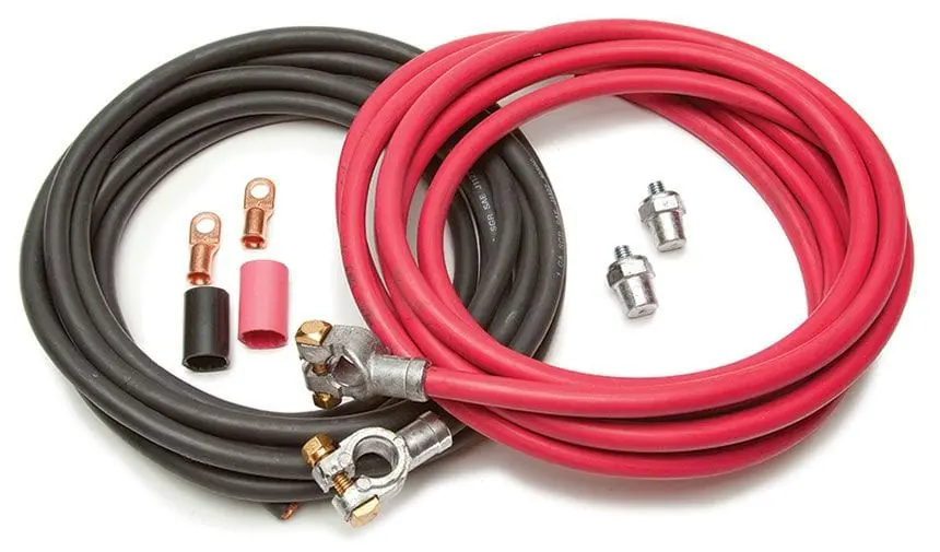 Remote-Mount Battery Cable Kit – 16Ft Red + 16Ft Black (Pw40105) 1