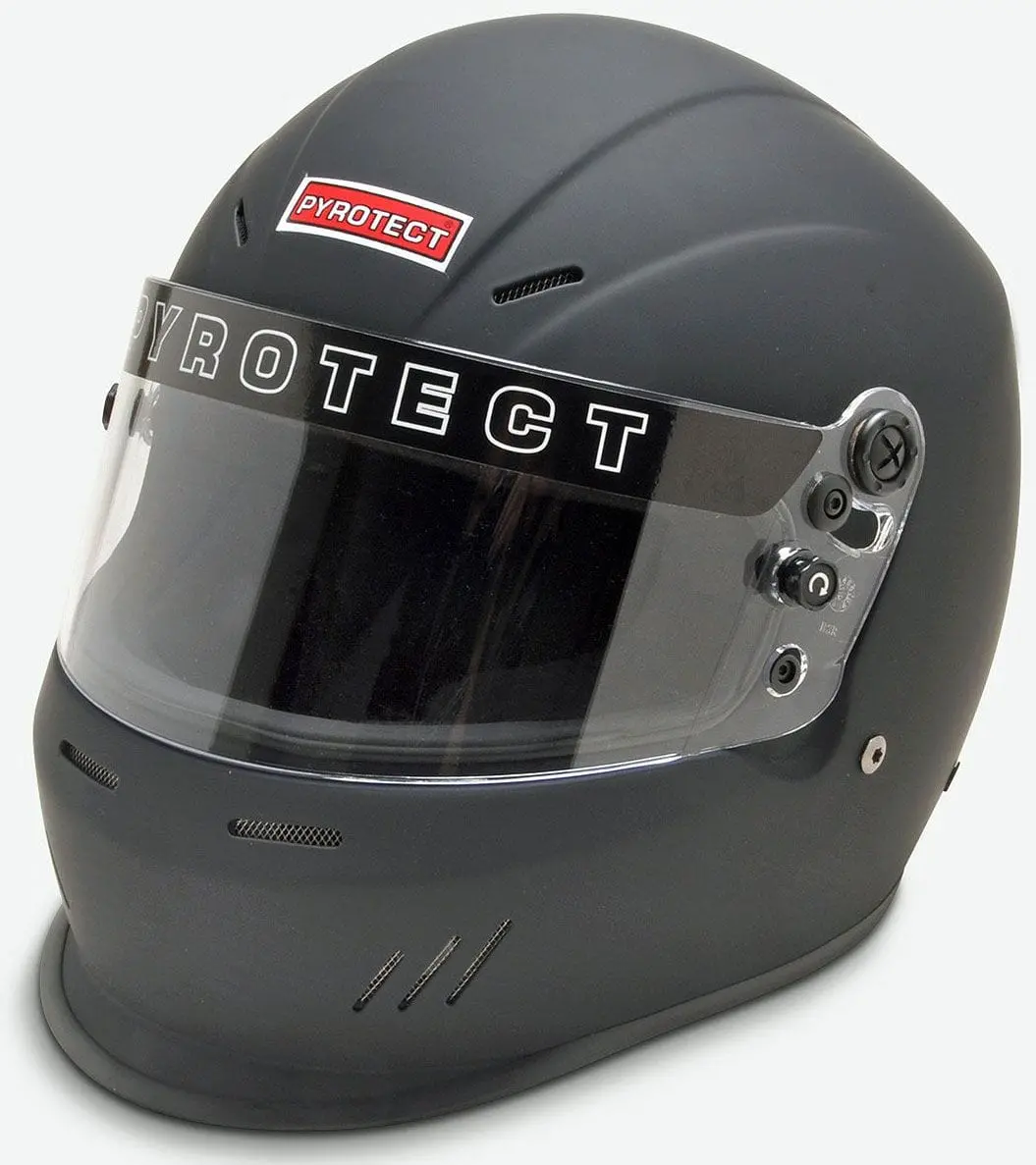 Ultrasport Pyhb611520 Duckbill Racing Helmet – Flat Black, X-Large 1