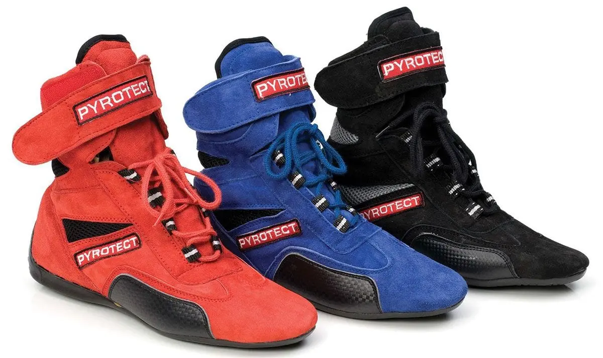 Red Ankle-Height Racing Shoes – Size 12 (Pyx44120) 1