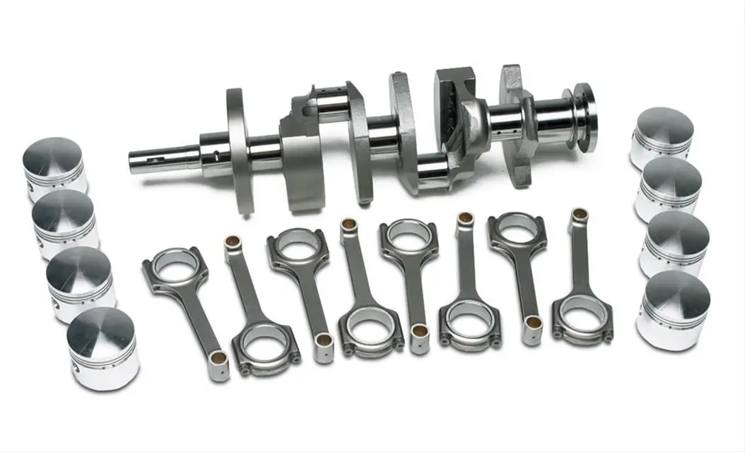 Scat Engine Rotating Assembly – Balanced Crank, Rods, And Pistons For Small-Block Chevy 1