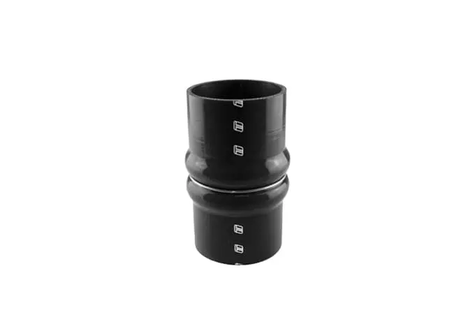 Black Double-Hump Radiator Hose – 3.5-Inch Diameter 1