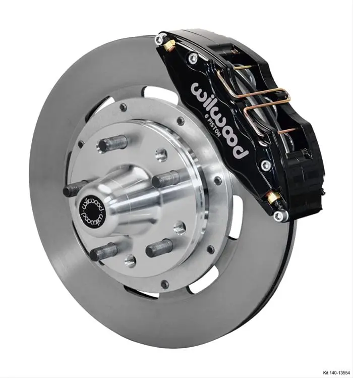 Wilwood 140-13554 Forged Dynapro 6-Piston Front Big Brake Kit 1