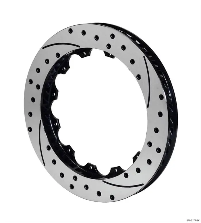 Wilwood Srp Drilled & Slotted Brake Rotors – 160-9961-Bk 1